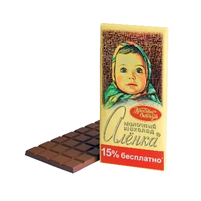 Шоколад Аленка фундук 100гр Красный Октябрь