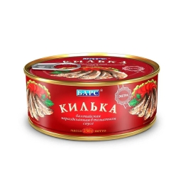 Килька в томатном соусе 240гр Барс