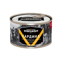 Сардина атлантическая НДМ 245гр ж/б Доброфлот