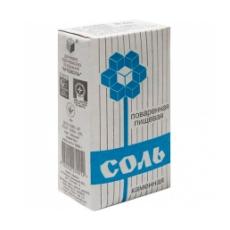 Соль пищевая 1кг фас высший сорт 