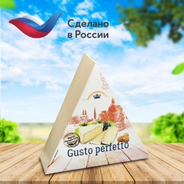 Сыр "Gusto perfetto" с белой плесенью 90гр