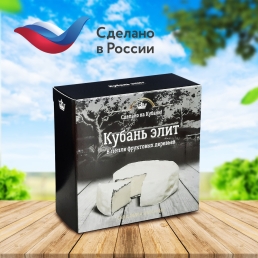 Сыр Кубань элит с белой плесенью 100гр