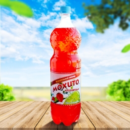 Напиток б/а Мохито Клубника на сахаре 1,5л ПЭТ