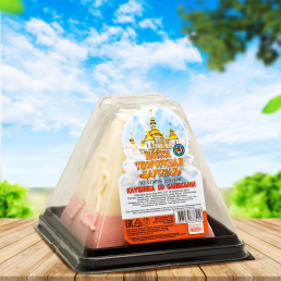 Пасха Клубника со сливками творожная Царская 400гр