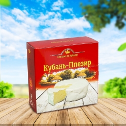 Сыр Кубань-Плезир с белой плесенью 125гр